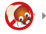 鎌田白蟻のロゴ